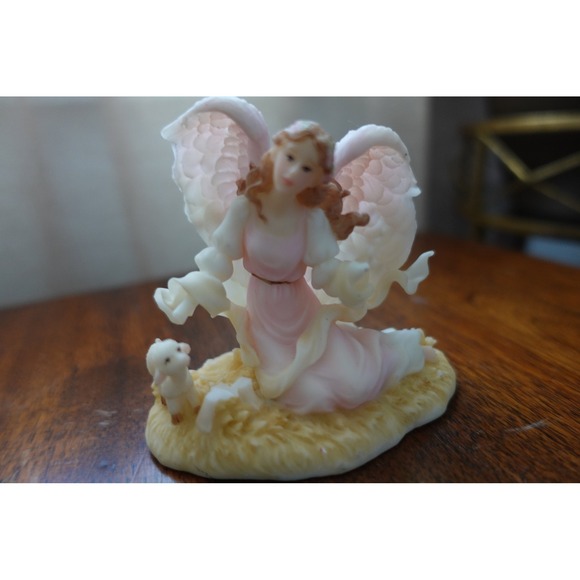 Seraphim Angel‎ Classics Cecilia figurine- pink and gold accents details - Picture 9 of 10